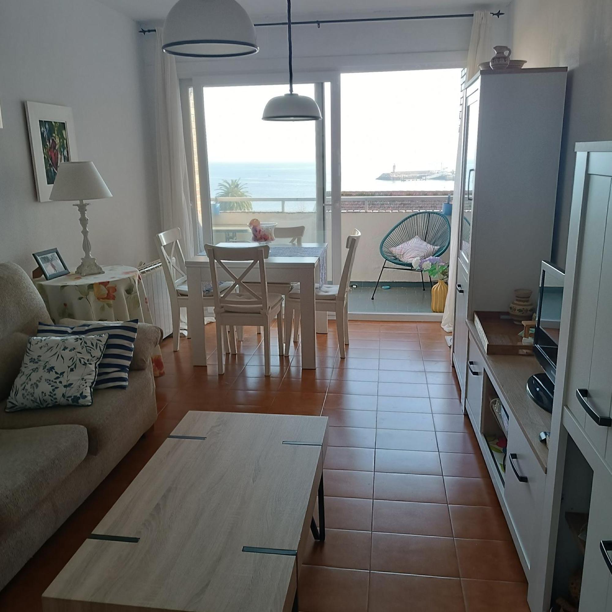 Vista Faro, Playa Panadeira Lägenhet Sanxenxo Exteriör bild