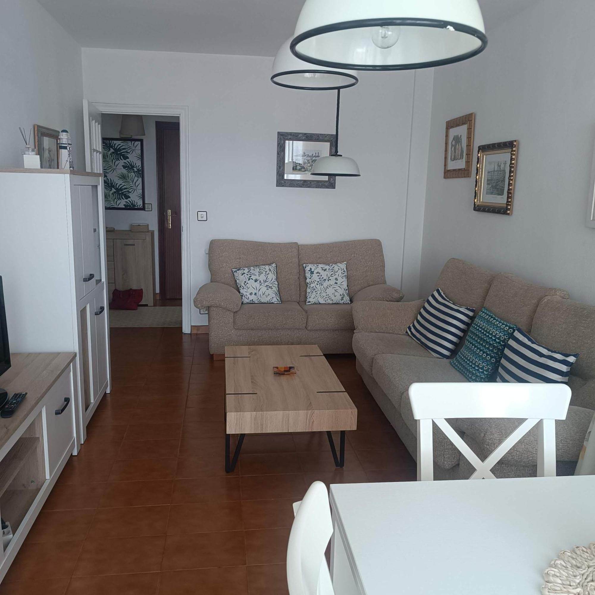 Vista Faro, Playa Panadeira Lägenhet Sanxenxo Exteriör bild